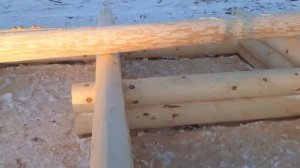 Отчёт по первым венцам Шишкин лес