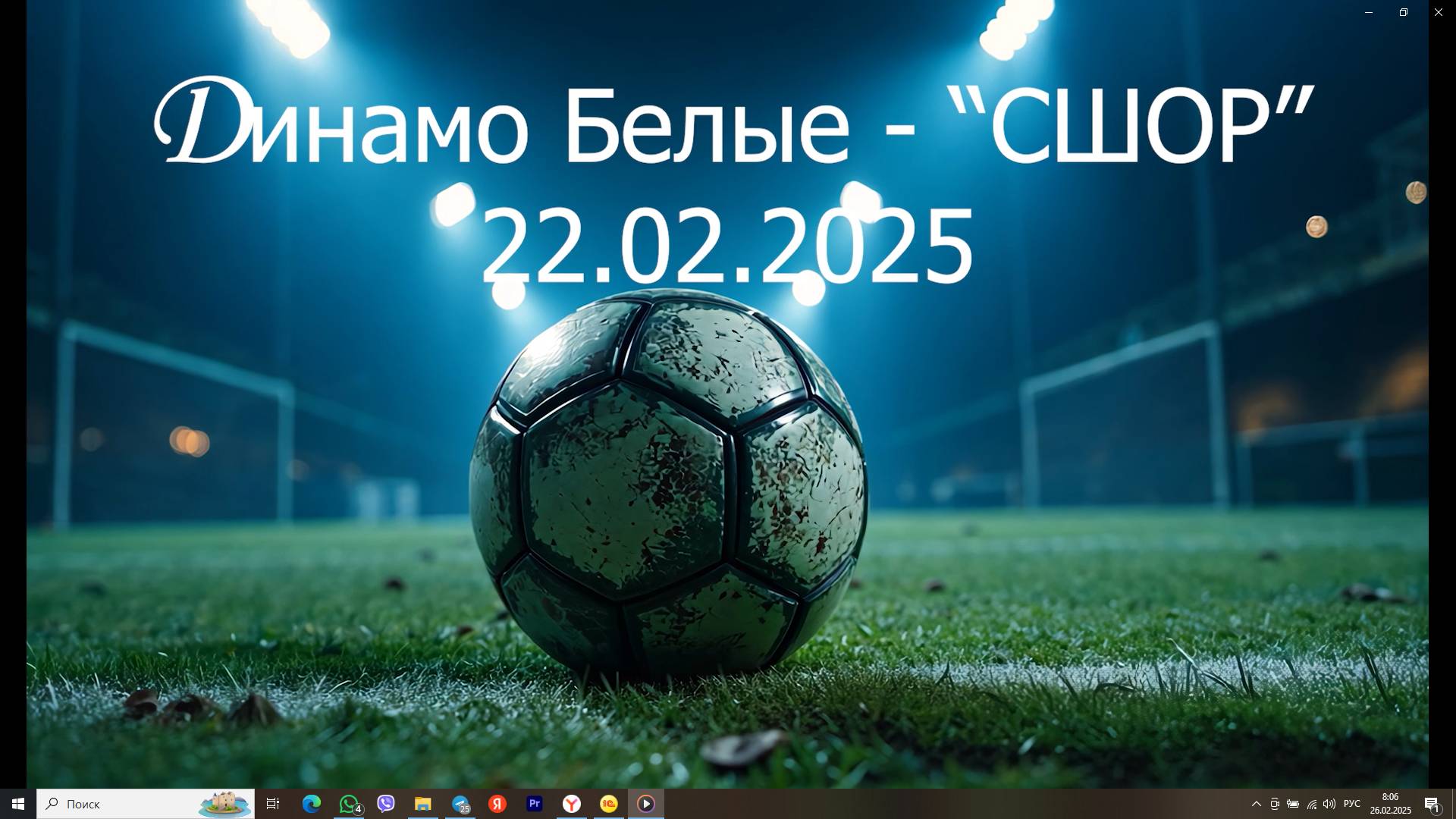 СШОР 2-0 Динамо Б 22.02