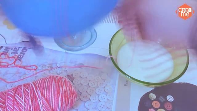 как сделать шар из ниток смотреть онлайн