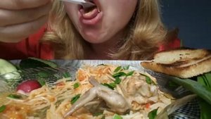 АСМР Курица в соусе/ASMR Chicken in sauce