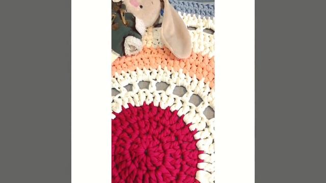 Ковёр из трикотажной пряжи смотреть онлайн