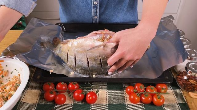 Traditionelles polnisches Karpfenrezept vor Weihnachten 