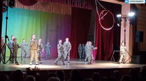 Ансамбль современного эстрадного танца "Ирис". Номер "Русский мир"