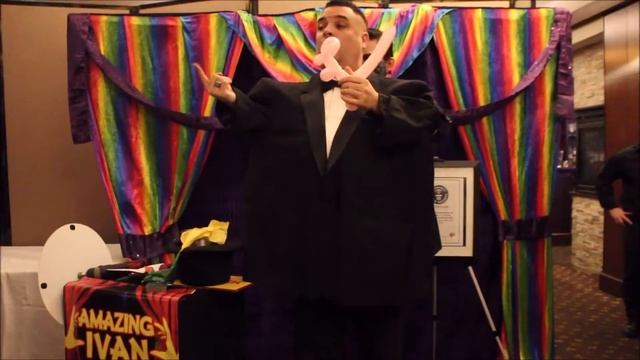Long Island NY Sleight of Hand Artist Amazing Ivan Performs Fun Entertainment at 40th Birthday Part