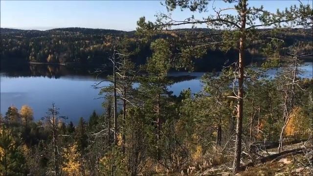 2019.10.07 Золотая осень Kirjavalahti (гора Uimosenahonmäki)
