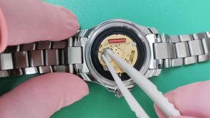 How to change the battery Certina swiss watch.