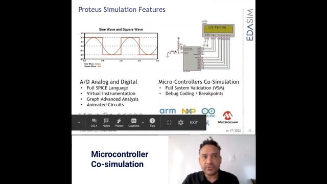 Proteus: Types of Simulation - Microcontroller Co-simulation [ENG]