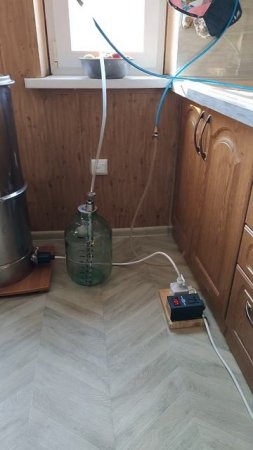 Дандерный ром - первый перегон