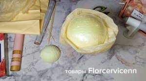 сборка букета на бутылке шампанского