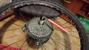 ключ для снятия кассеты хлыст