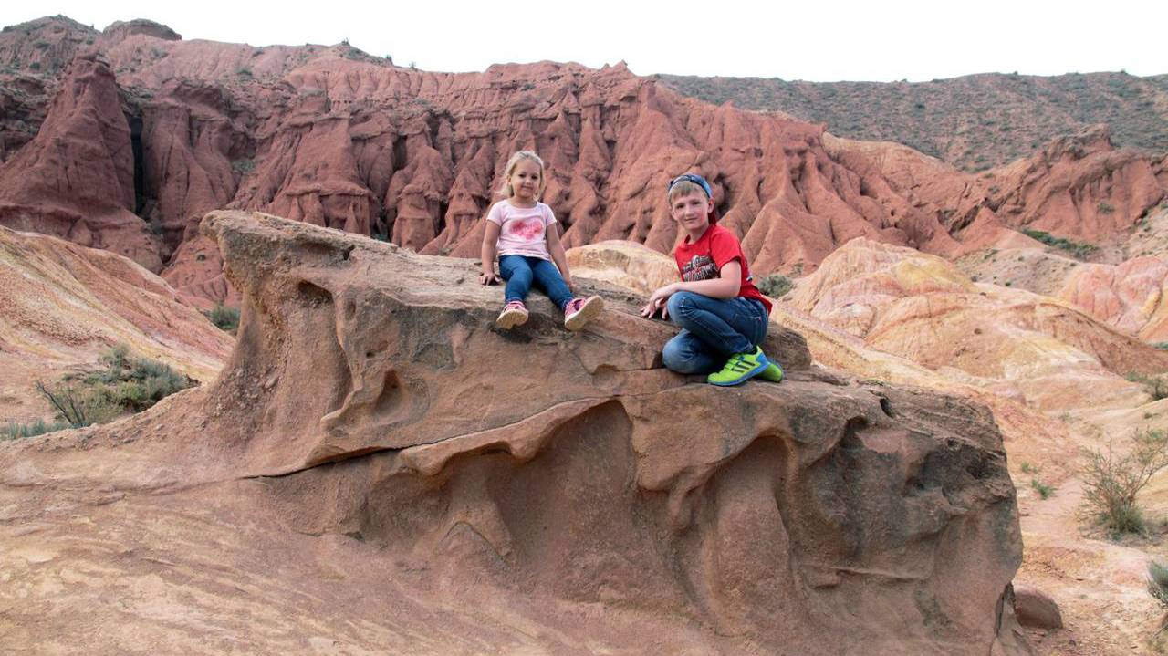 Каньон Сказка. Экскурсия вокруг озера Иссык-Куль. Автопутешествие Отдых на Иссык Куле 2017 День 5 смотреть онлайн