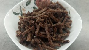 Сухарики с чесноком