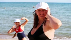Нашли отличный пляж с песчаным дном. Загораем и купаемся только там. Отдых на Иссык-Куле, Чолпон-Ата