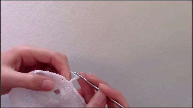 Салфетка крючком для начинающих