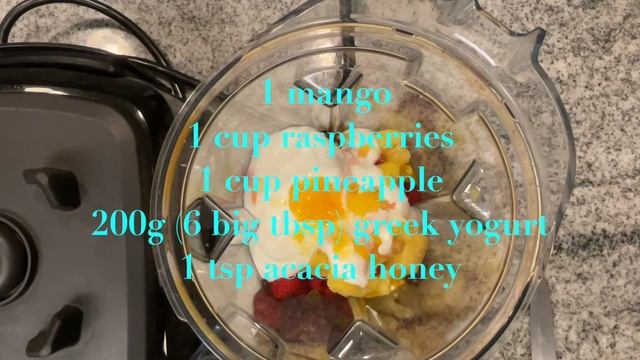 Mango Pineapple Raspberry Smoothie смотреть онлайн