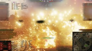 Перестарался. 5 фрагов. 7К суммарно. Т-54. Карелия. 20250222 1545.