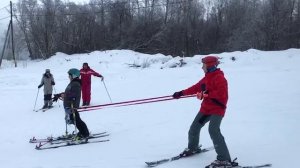 клип горные лыжи