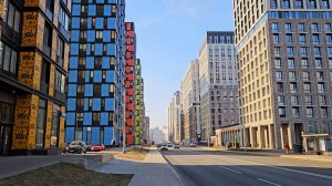 Прогулка по Москве: новый красивый квартал у реки