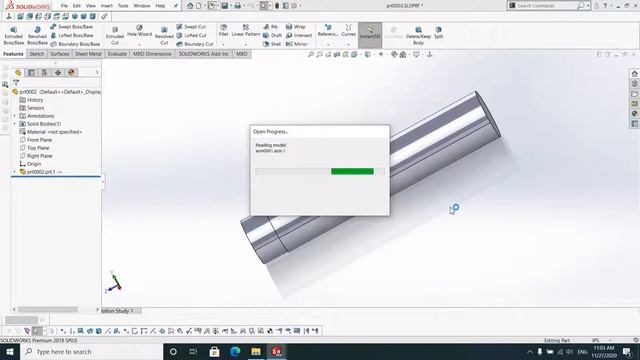 Mở File Creo bằng Phần Mềm Solidworks смотреть онлайн