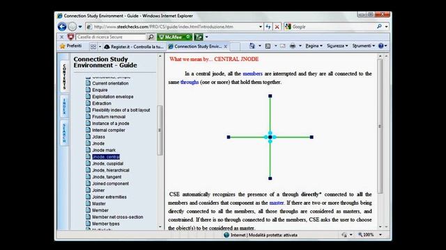 Overview of the CSE project, dealing with steel-connections design