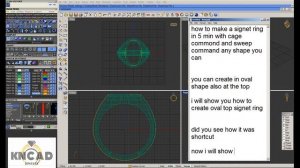 How to make signet shapes rings in 5 min in matrix and rhinoceros