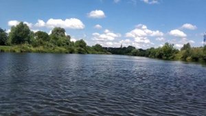 Путешествие на САПборде по Москве-реке в окрестностях села Петрово-Дальнее.