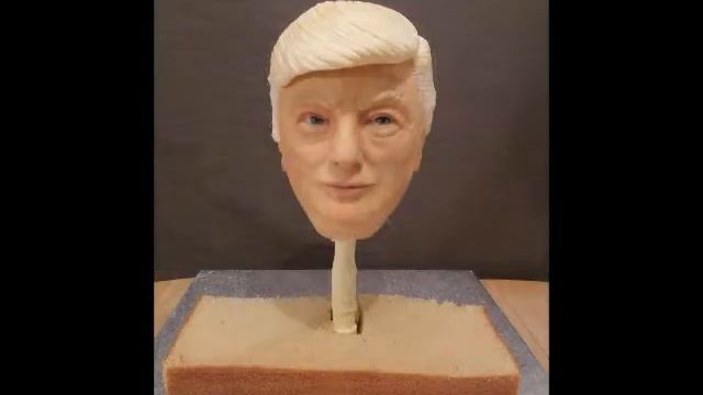 Donald Trump cake  tutorial  How to make Donald Trump cake  Please like share and subscribe