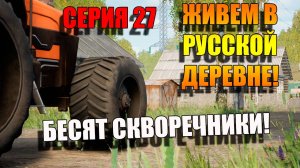 Симулятор Русской деревни. Бесят Скворечники. Серия 27