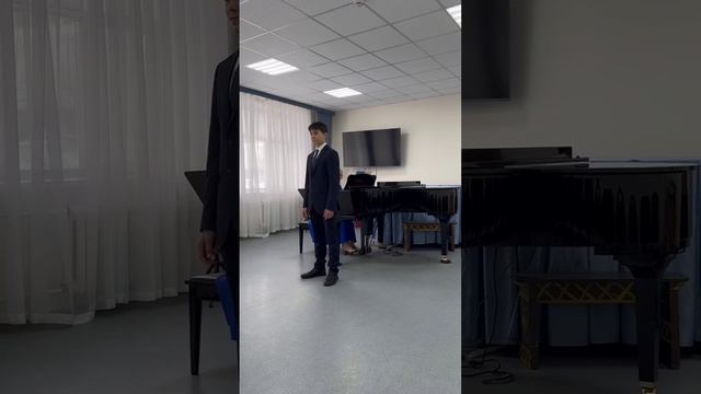 Давид Донских
Концертмейстер Элина Николаевна Перегут
Преподаватель Ольга Ивановна Шимина