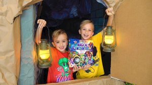 Влад и Ники играют с Магическим шаром! Волшебные Встречи! Видео для детей.