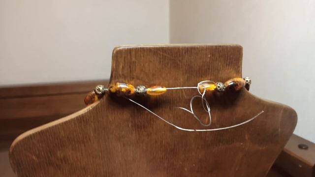 Колье Янтарное💛☀️ Соколиный 🧿 Агат 🤗 Тёплое и родное смотреть онлайн