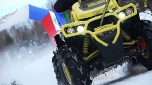Pulsar Winter Weekend 2025.  Гонка на квадроциклах. Квадробиатлон