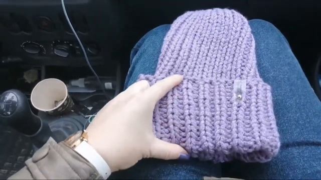 Как Связать Теплую Шапку В 2 Приема. Легко! смотреть онлайн