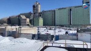 Эффектное прощание с эпохой: снос элеватора в посёлке Весёлом