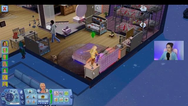 ЗИМНИЙ ПЕРЕПОЛОХ - The Sims 3 | 100 детей смотреть онлайн