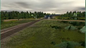 [ Trainz 12 ] 2ТЭ116-1057 с пассажирским поездом 100 Лесная-Яр