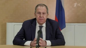 Важные международные темы затронул Сергей Лавров на пресс-конференции в Катаре