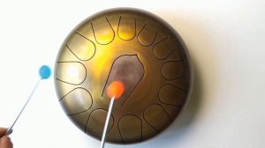 Глюкофон Pentaphone 30 см, 13 лепестков До Мажор. Все ноты подряд.