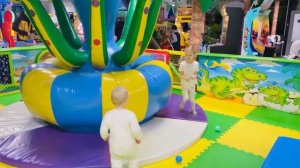 Sophie and David have some fun.