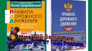 Чем ПДД Белоруссии отличаются от ПДД России