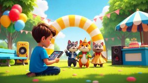 Три Кота: День Рождения – Развивающая Детская Игра с Логическими Задачами