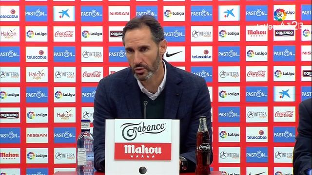 Rueda de prensa de Vicente Moreno tras el Real Sporting vs RCD Mallorca (1-0)