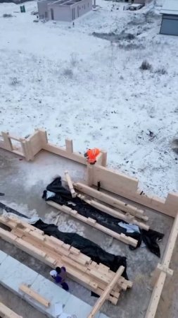 ❄️НЕМНОГО ЗИМНЕЙ АТМОСФЕРЫ СО СТРОИТЕЛЬНОЙ ПЛОЩАДКИ