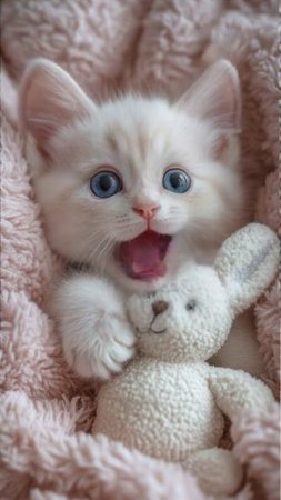 Поющий котик