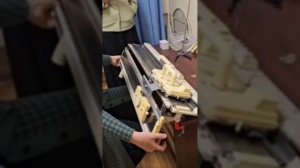 Установка вязальной машины,чистка,смазка