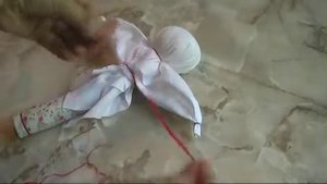 Вишенка. Лялька мотанка Вишенька