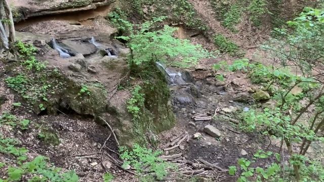 Травертиновый водопад в Ставрополе