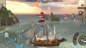 МОРСКОЙ БОЙ 17-18 ВЕКОВ