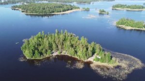 озеро Вуокса с квадрокоптера