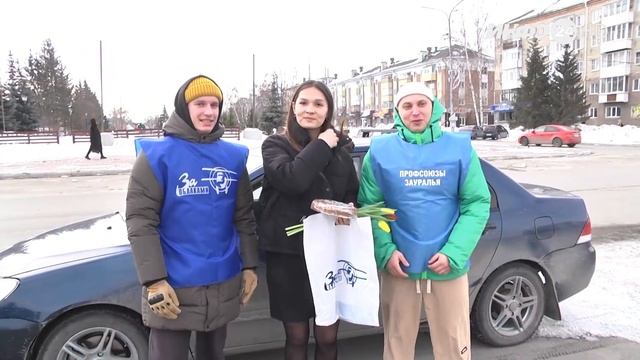 «Праздничный патруль» на дорогах Шадринска. (2024-03-08)